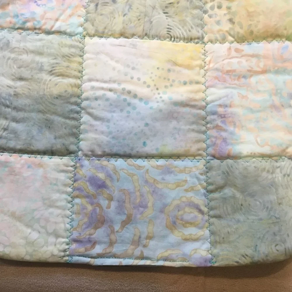 3/$25 or $12 ea. NWT Hand Crafted Reversible Quilted Baby Bib